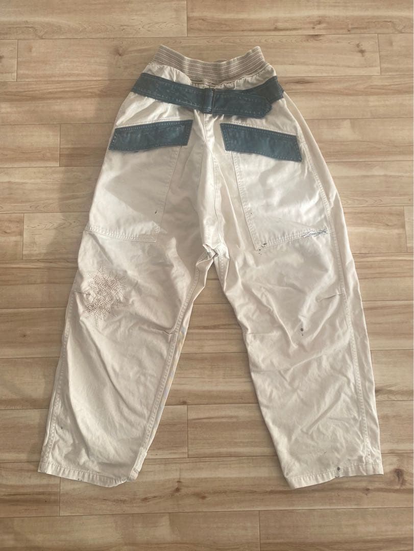 KAPITAL K2003LP010 ヴィンテージ加工 サルエルパンツ