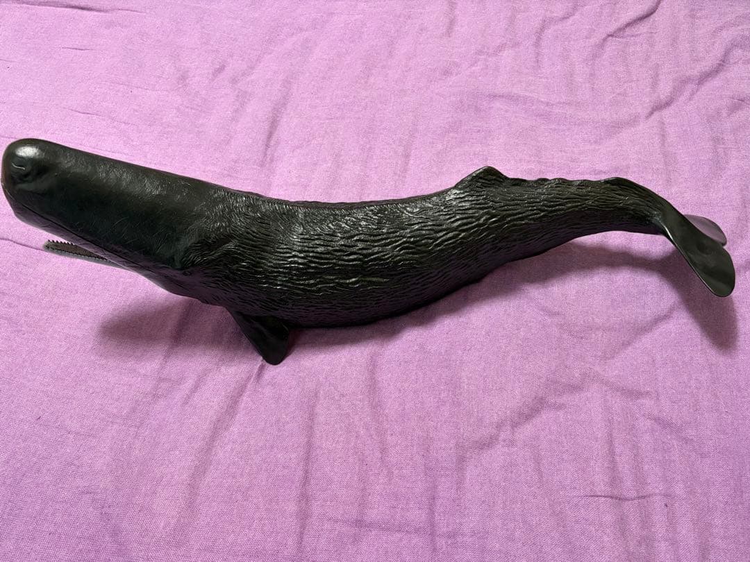 希少⭐︎海洋堂　マッコウクジラ フィギュア 黒 約65cm 原型制作:松村しのぶ
