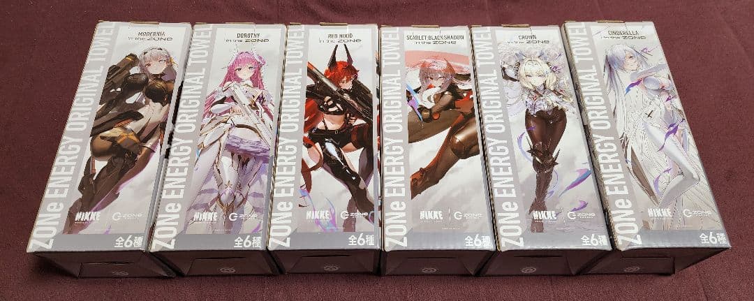 り*か様 NIKKE ZONE タオル 6点コンプリートセット