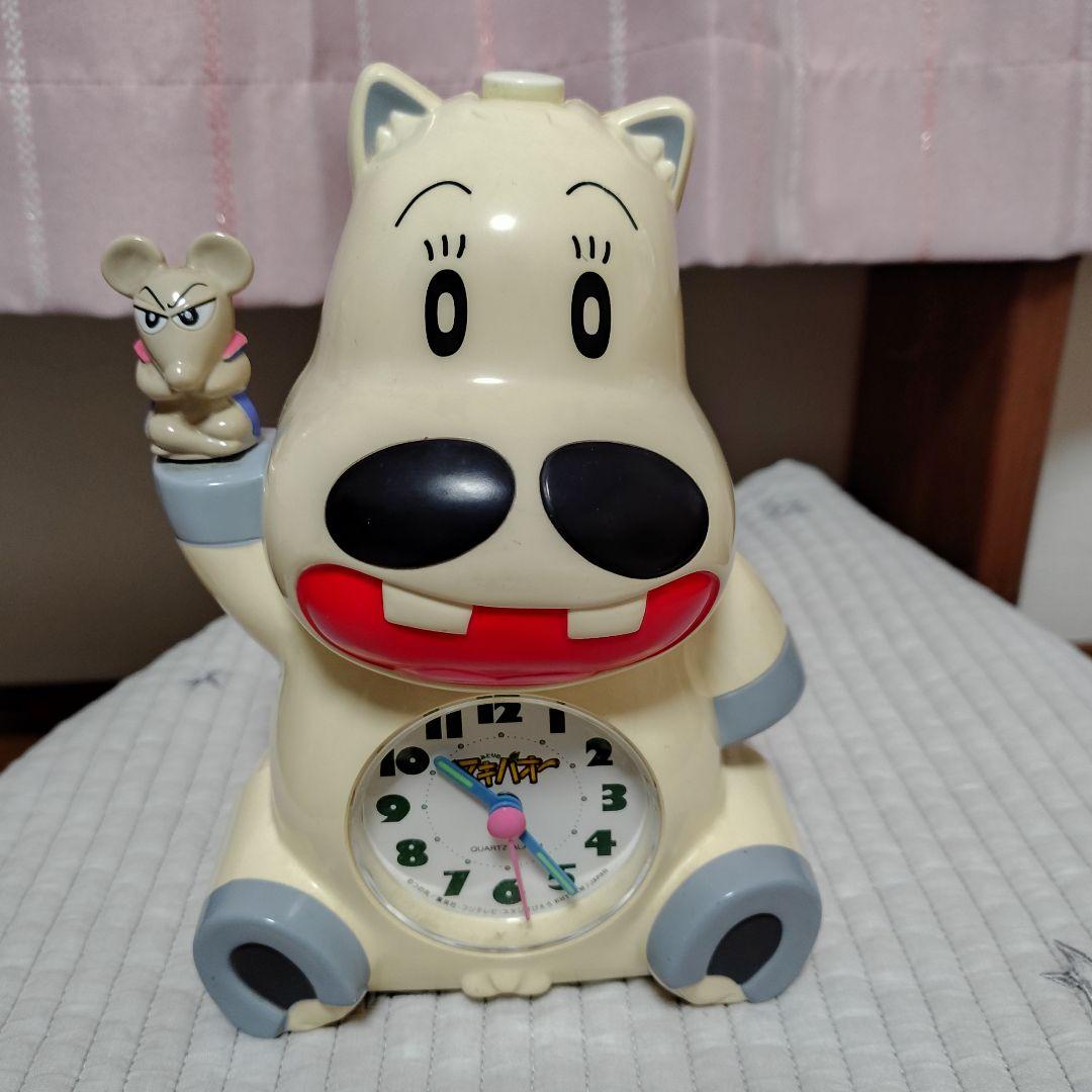 ミドリのマキバオー目覚まし時計 電池付き