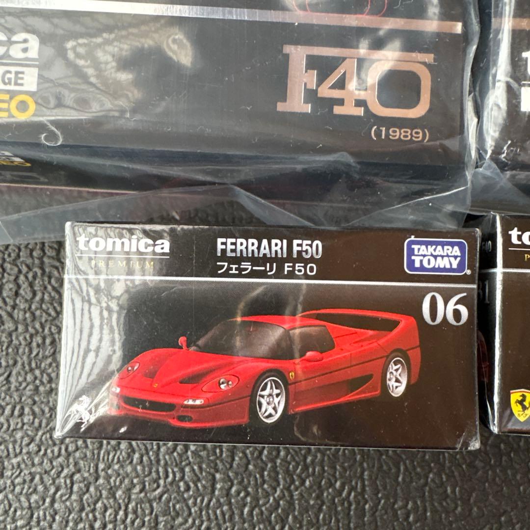 リミテッドヴィンテージ ネオ フェラーリ F40 (赤) 3台　F50等