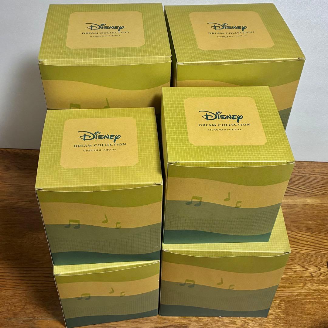 箱有 ディズニー オルゴール ベルメゾン 8個セット オブジェ フィギュア 希少