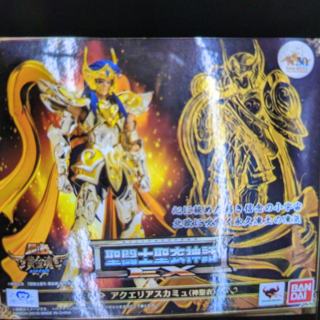 聖闘士聖衣神話EX.アクエリアス.カミュ。神聖衣。