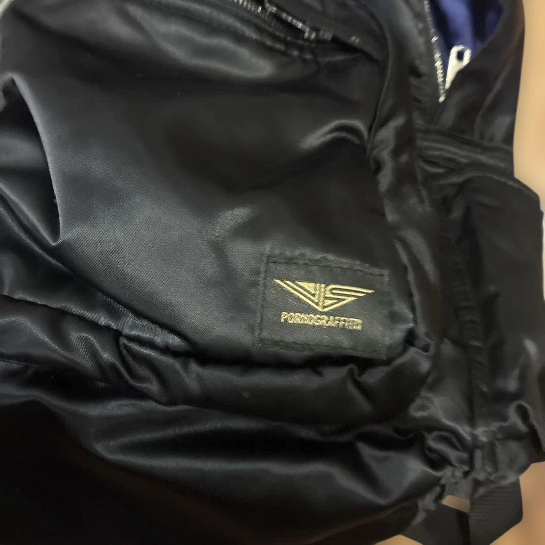 ポルノグラフィティ ブラック バックパック