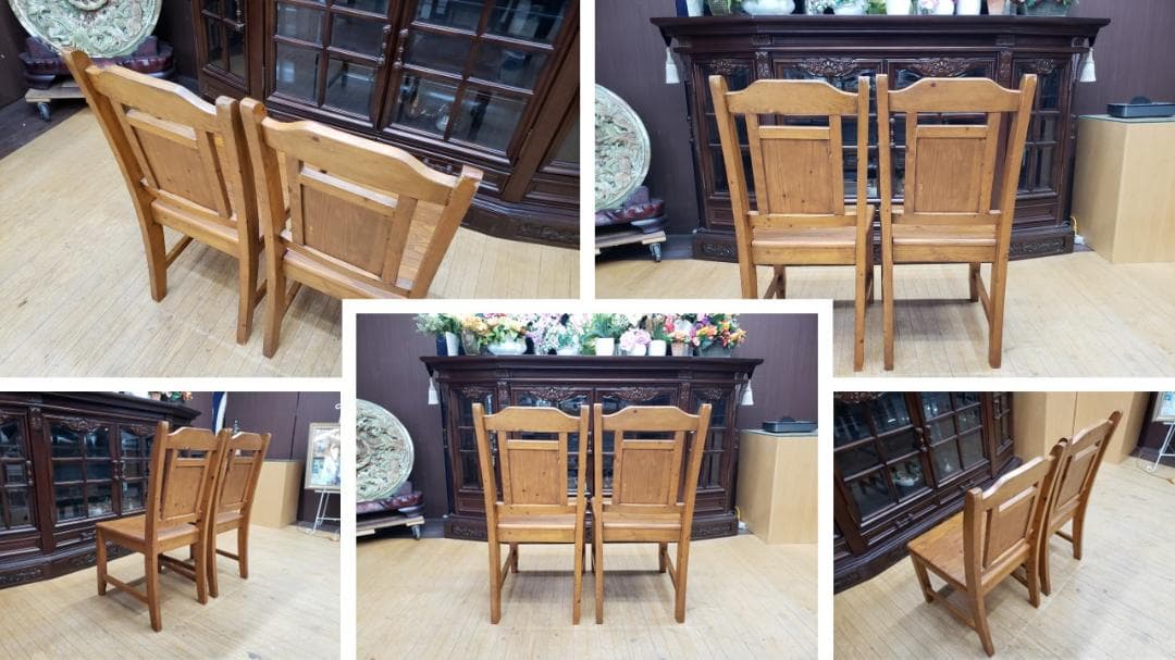 ラスカル 　ｌ51　パイン材 ベンチダイニング ４点セット