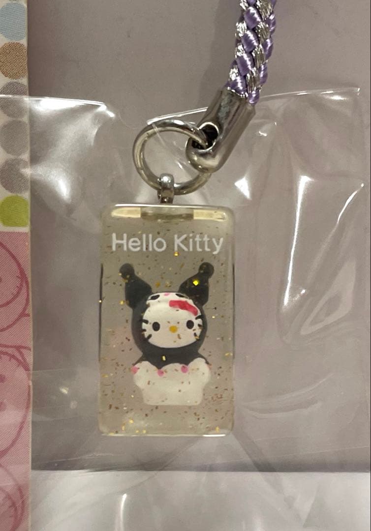 J*_様 ハローキティ 根付 ストラップ サンリオキャラクターかぶりもの 6種セ
