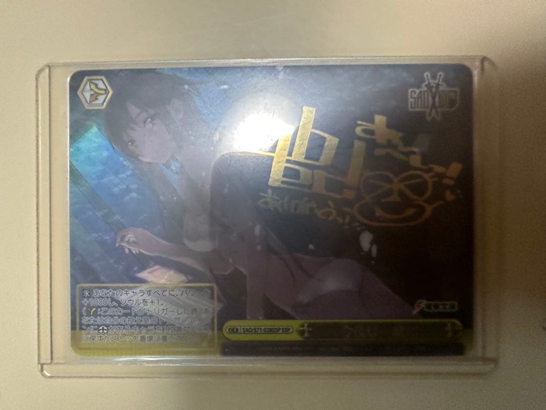 今夜は一緒に　アスナ　ssp サイン　ソードアートオンライン　sao ヴァイス