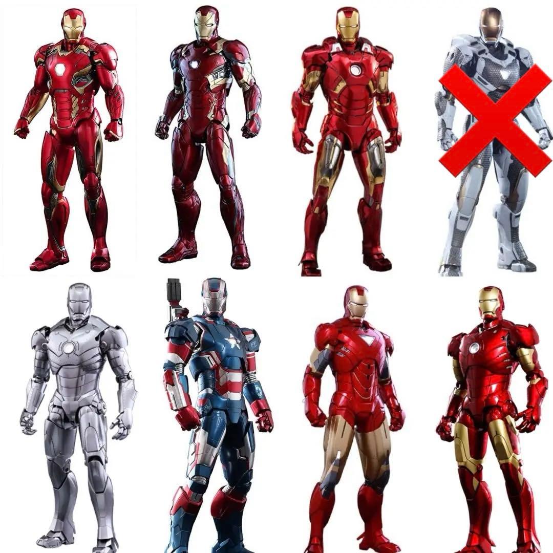 Hot toys ホットトイズ　1/6スケール アイアンマン フィギュアセット