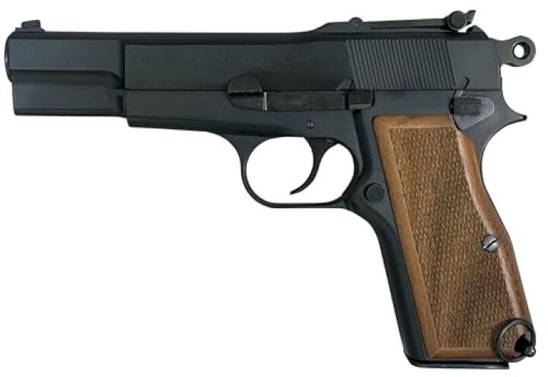 マルシン ハイパワーミリタリー マットブラックABS 木製グリップ仕様