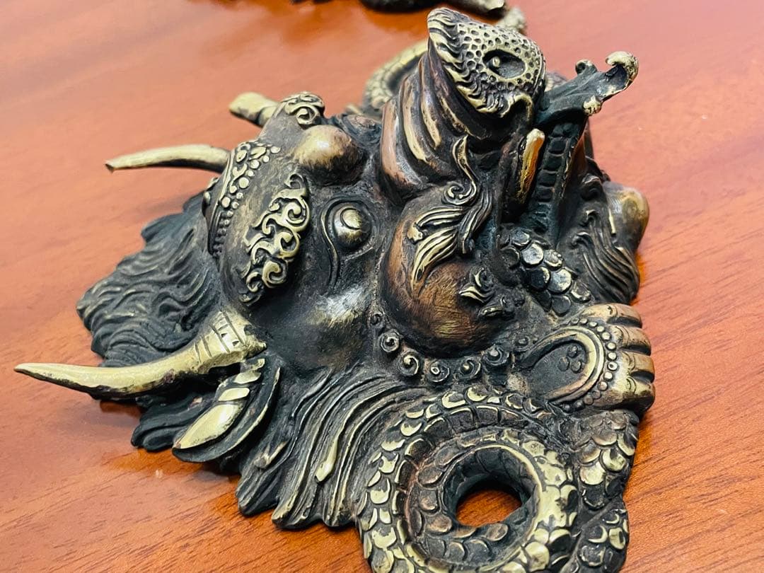 《 新品》 ヒンドゥー教 壁掛け 迦楼羅 カルラ ガルーダ 無病息災