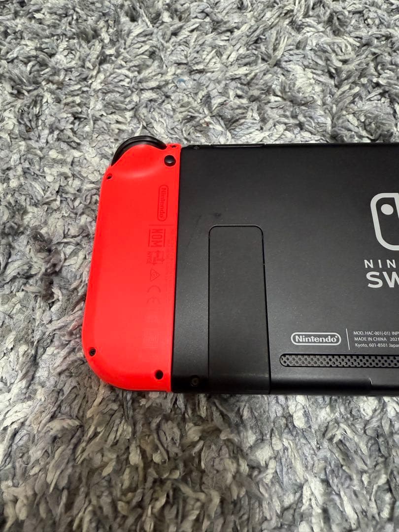 Nintendo Switch 本体 青/赤 付属品・SDカード付き 箱無し