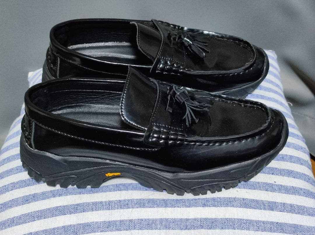 ビブラムソール タッセルローファー