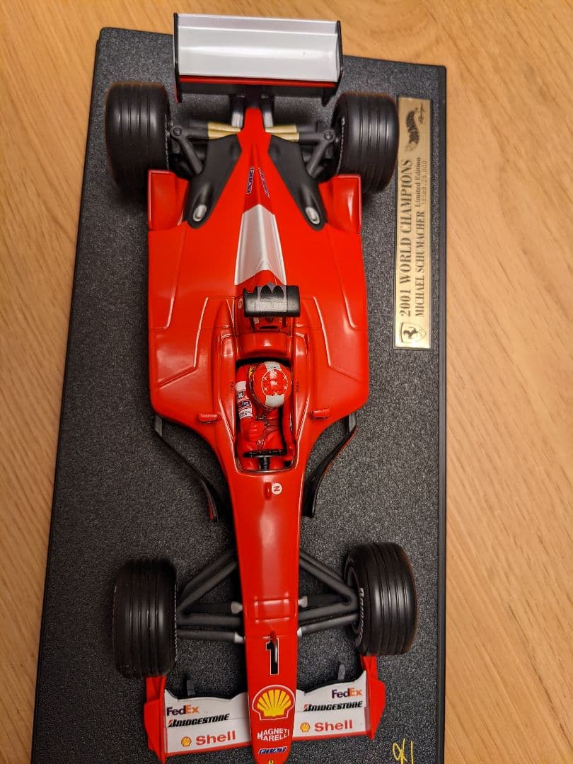 ■限定品■HotWheels Ferrari F2001 シューマッハ