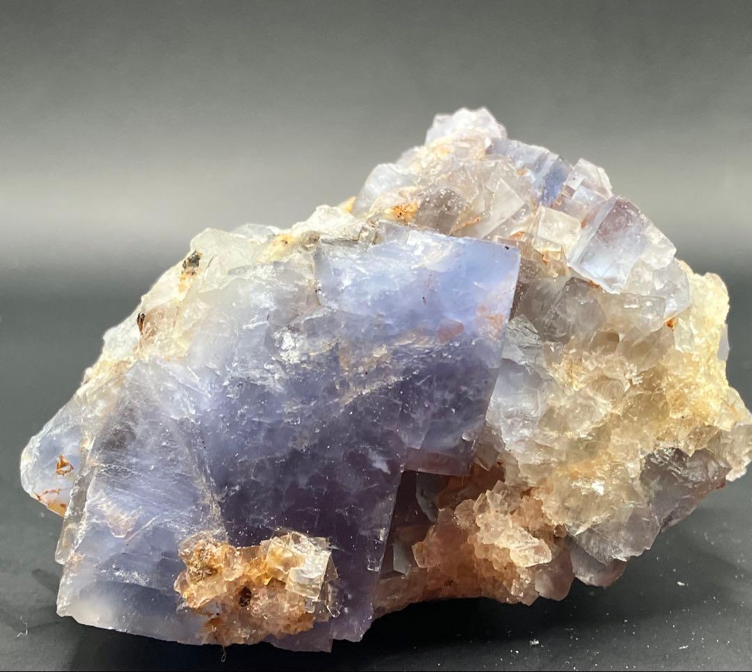 ドイツ　フローライト　原石　標本　ブラックフォレスト