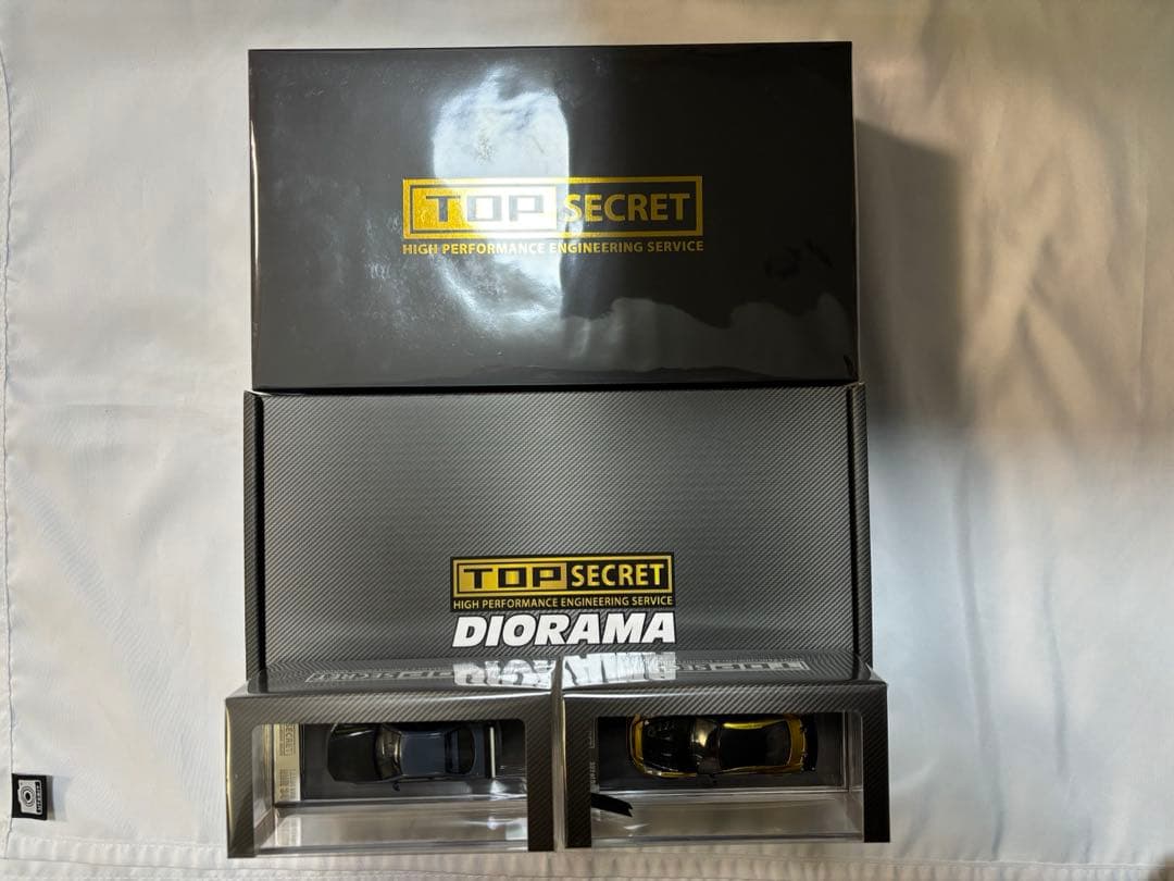 TOPSECRET 東京オートサロン2026 ミニカージオラマ　4セット