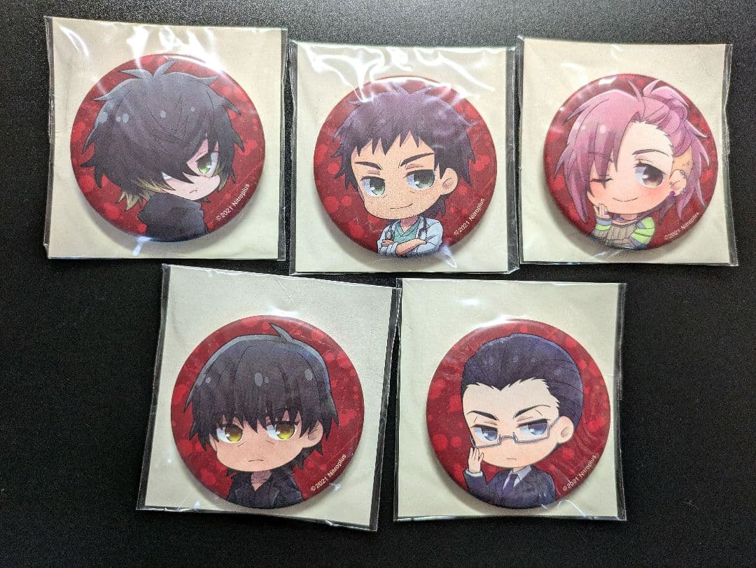 スロウダメージ　缶バッジ　5点セット【即購入可】レア