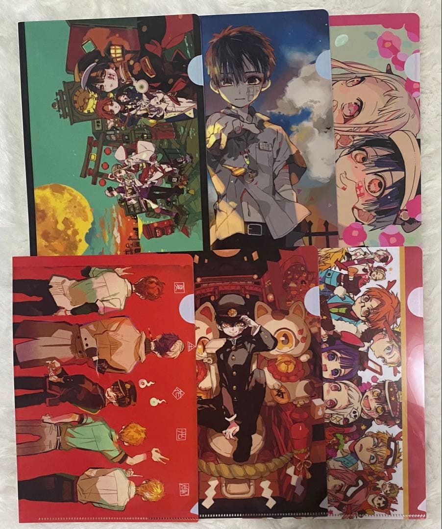 【写真2枚目有】花子くん プリンセスカフェ ミニクリアファイル