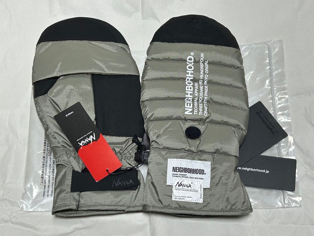 【新品・未使用】NEIGHBORHOOD 24AW NANGA ダウン グローブ