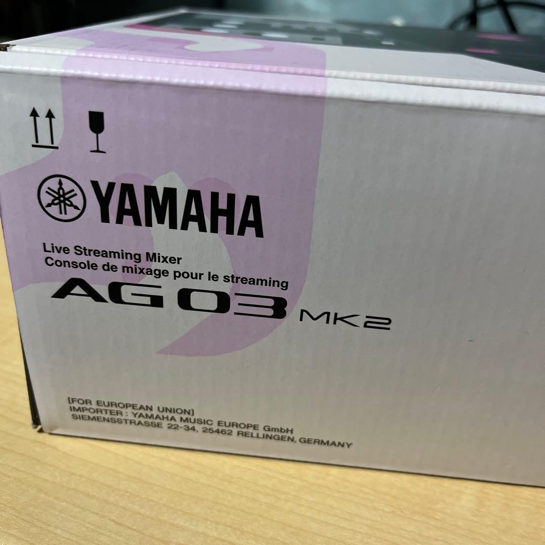 YAMAHA AG03mk2 オーディオインターフェース