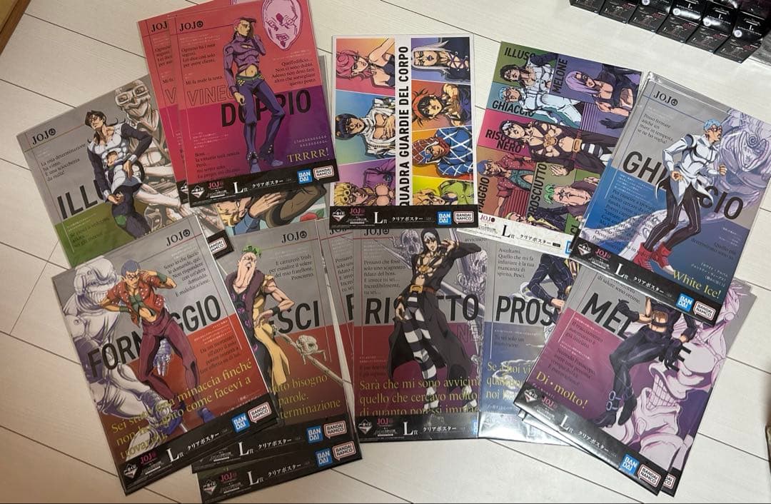 一番くじ ジョジョの奇妙な冒険 5部-HITMAN TEAM- コンプリート