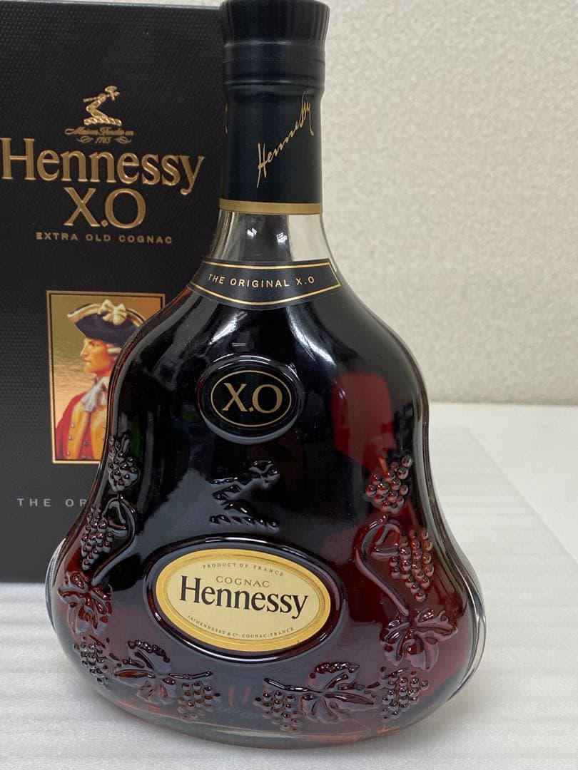 3-3201 【未開栓】Hennessy xo ヘネシー xo ブランデー箱付き