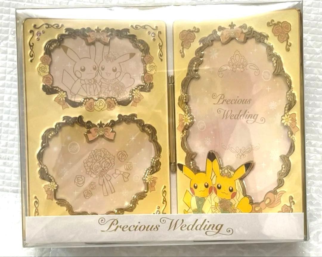未開封ポケモンセンター限定ピカチュウPreciousWeddingフォトフレーム