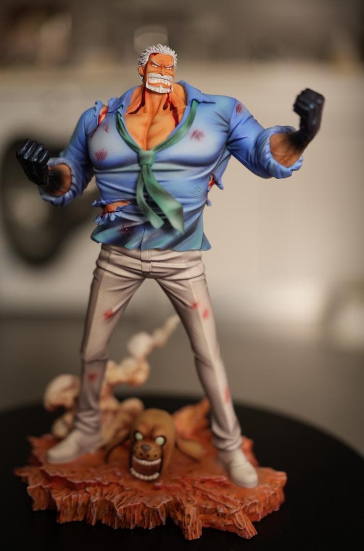 ONE PIECE 海軍英雄 モンキー・D・ガープ 樹脂 彫刻 フィギュア