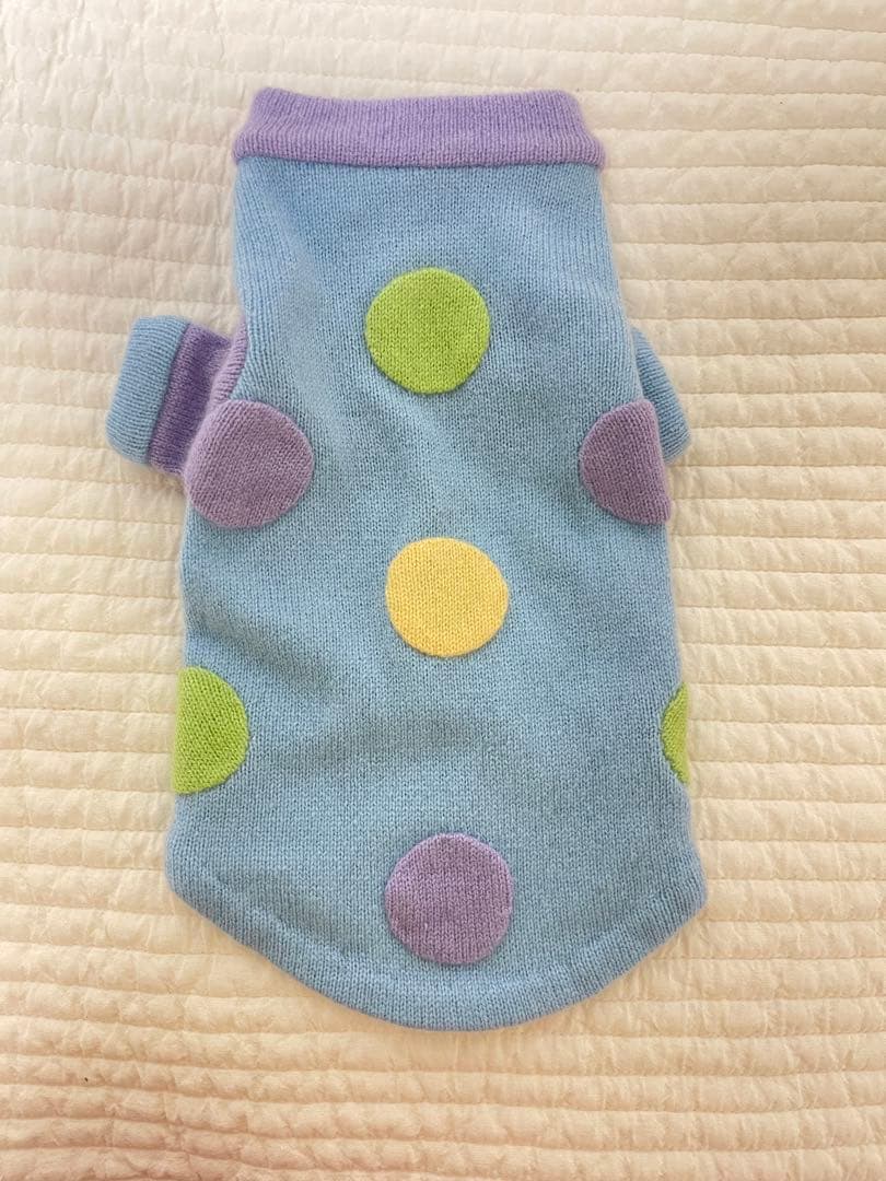 フィフィアンドロメオ　カシミアドットニットSS