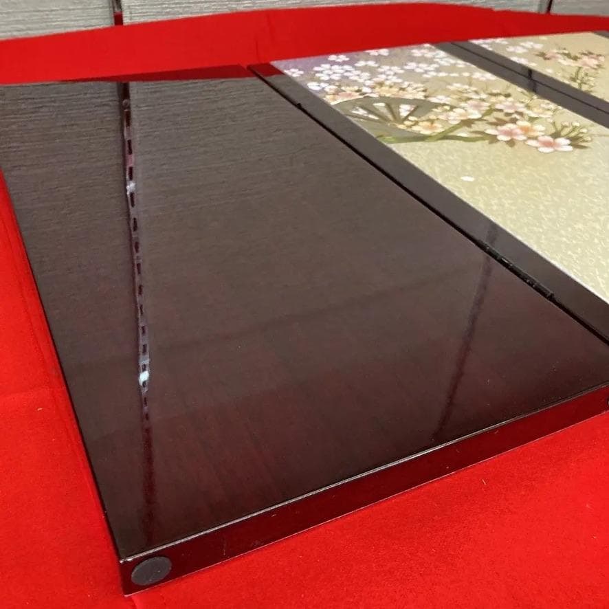 専用ページ　G5 高さ39㎝位　雛人形屏風　ひな人形屏風　親王飾り