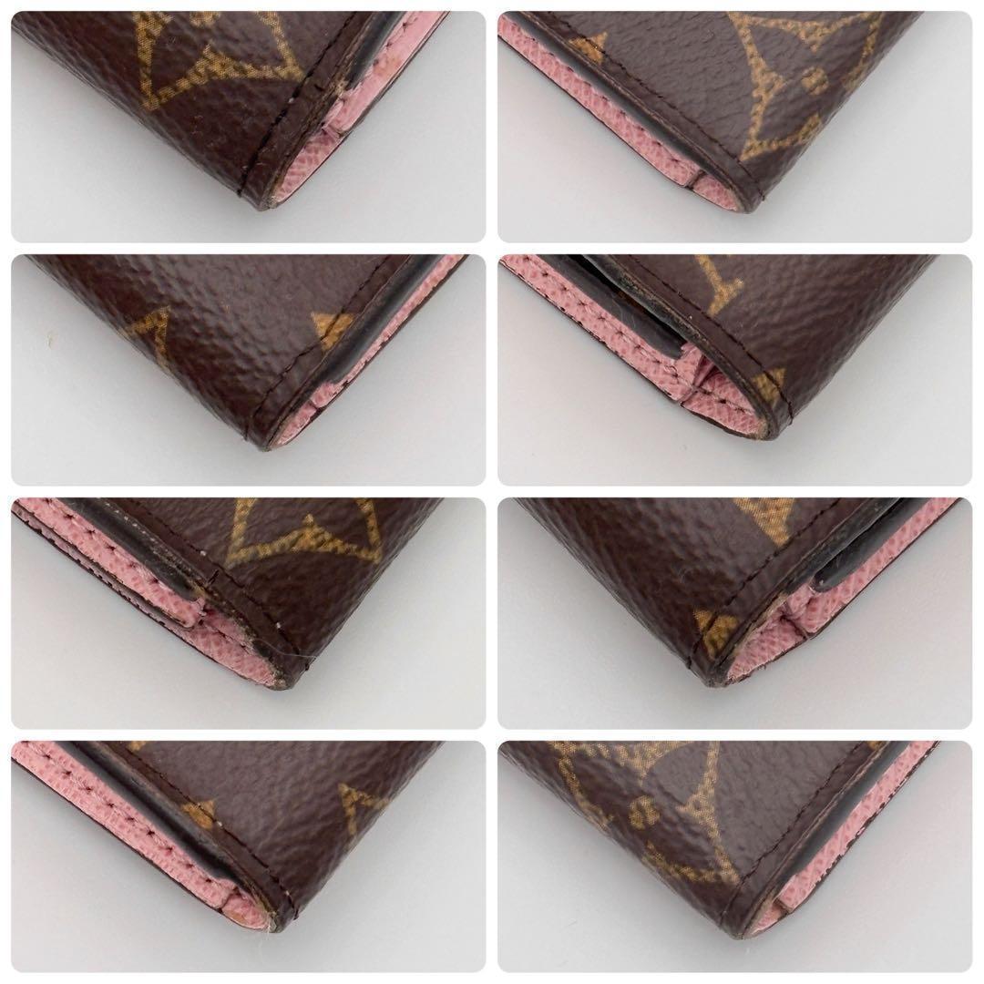ルイヴィトン ポルトモネ・ロザリ モノグラム　ローズバレリーヌ　財布 正規品