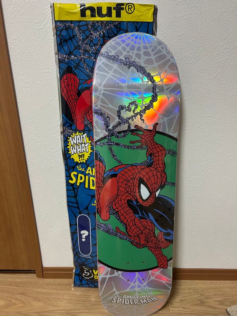 Amazing Spider-Man スケボーデッキ　huf