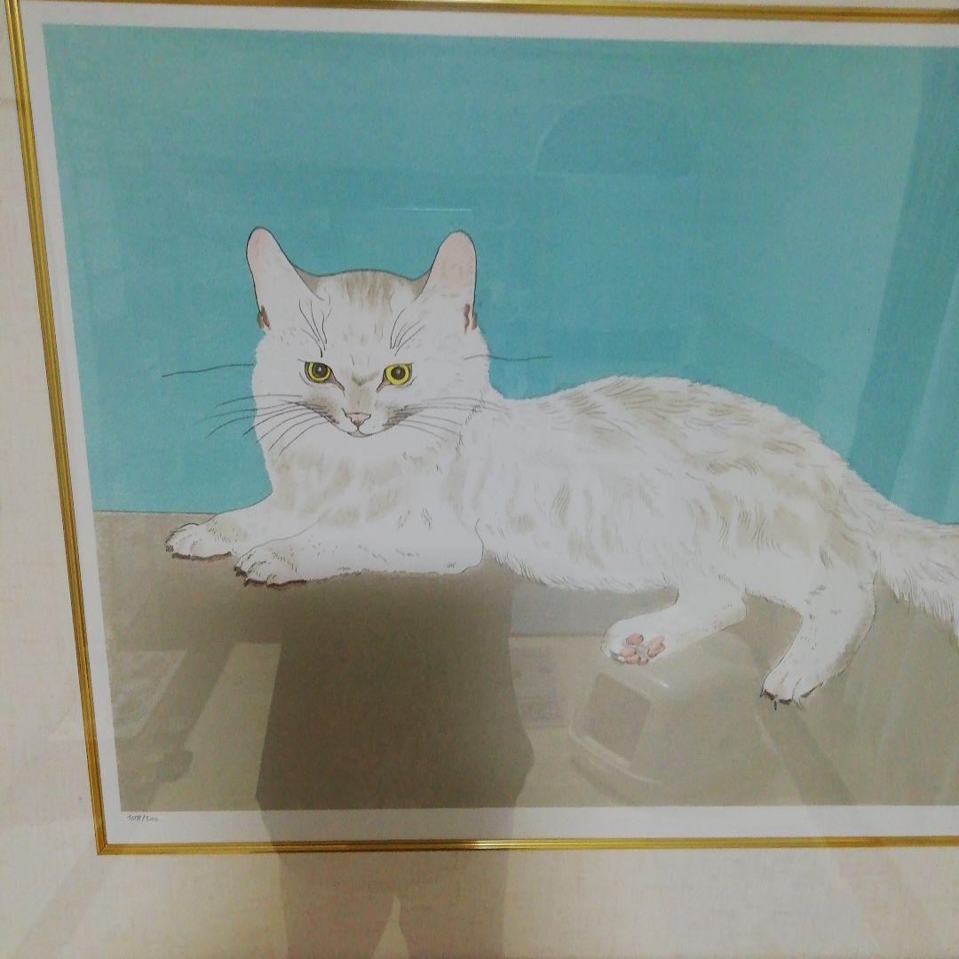 藤田嗣治白い猫