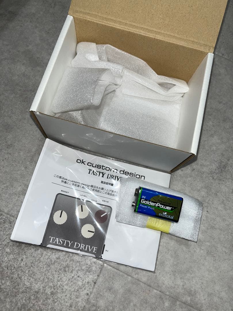 TASTY DRIVE V2 ベース エフェクター　プリアンプ