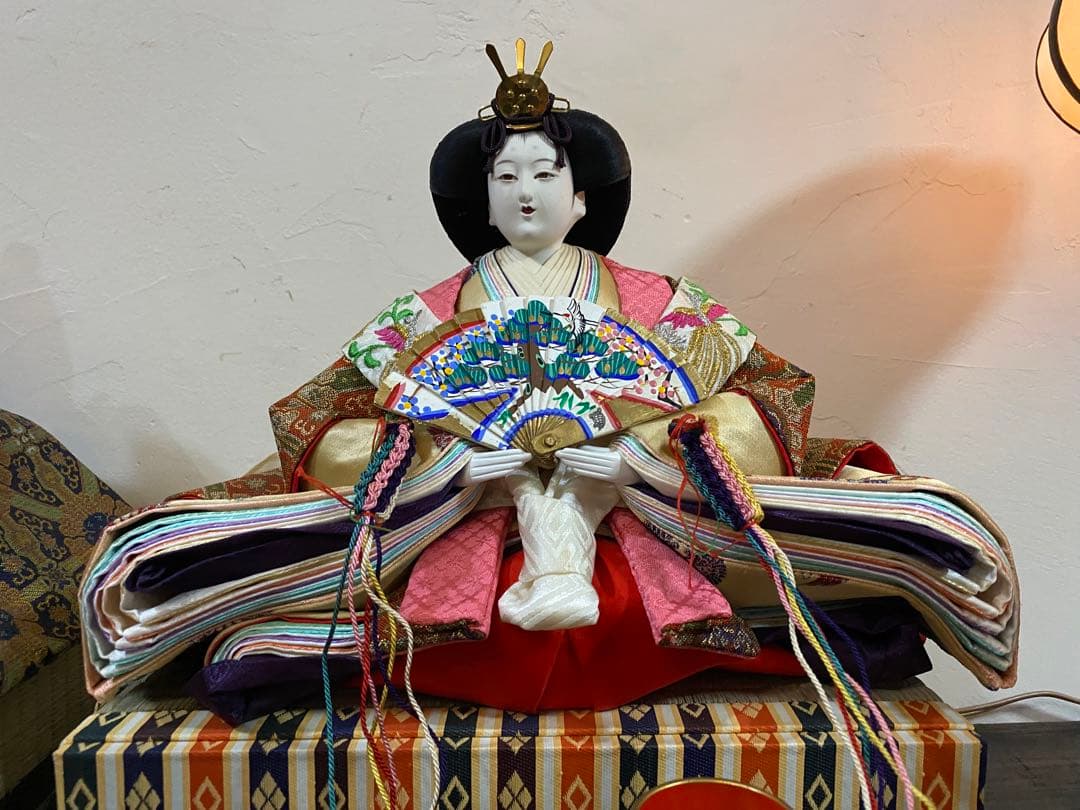 雛人形 たくみ桂月作　できればエコメルカリ便指定して下さい