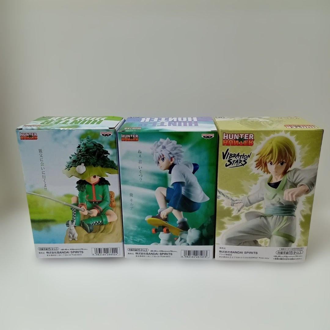 HUNTER×HUNTER　クラピカ　キルア　ゴン　フィギュア