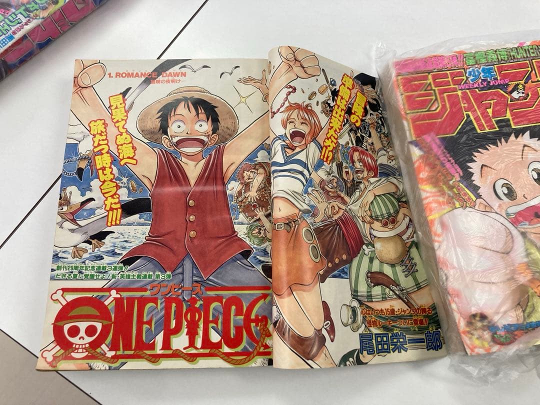 週刊少年ジャンプ ONE PIECE新連載号 33 34 36 37+38セット