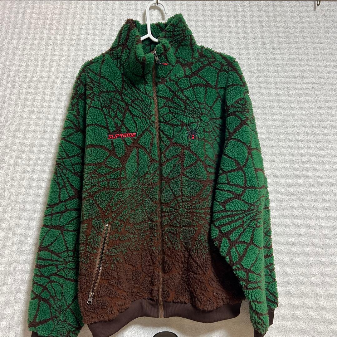 supremeスパイダージャケット