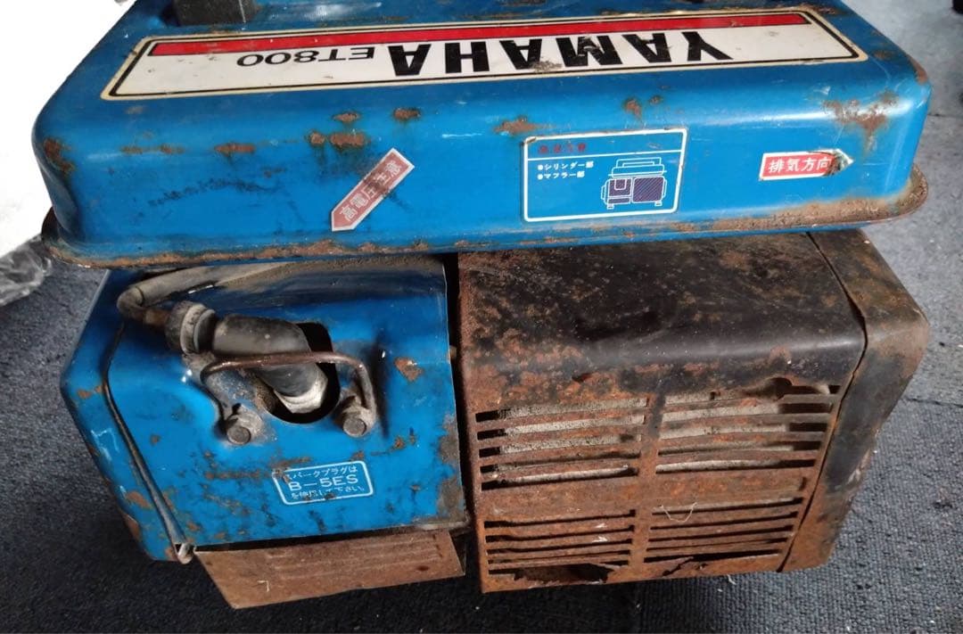 YAMAHA 　ポータブル発電機　ET800