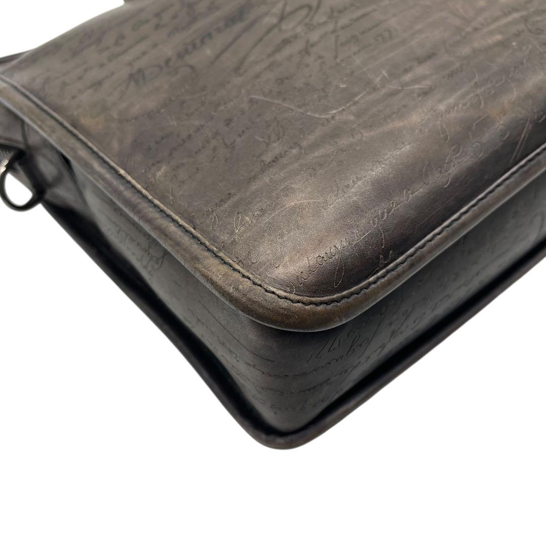 【美品】ベルルッティ カリグラフィ ビジネスバッグ 本革　ハンドバッグ　メンズ