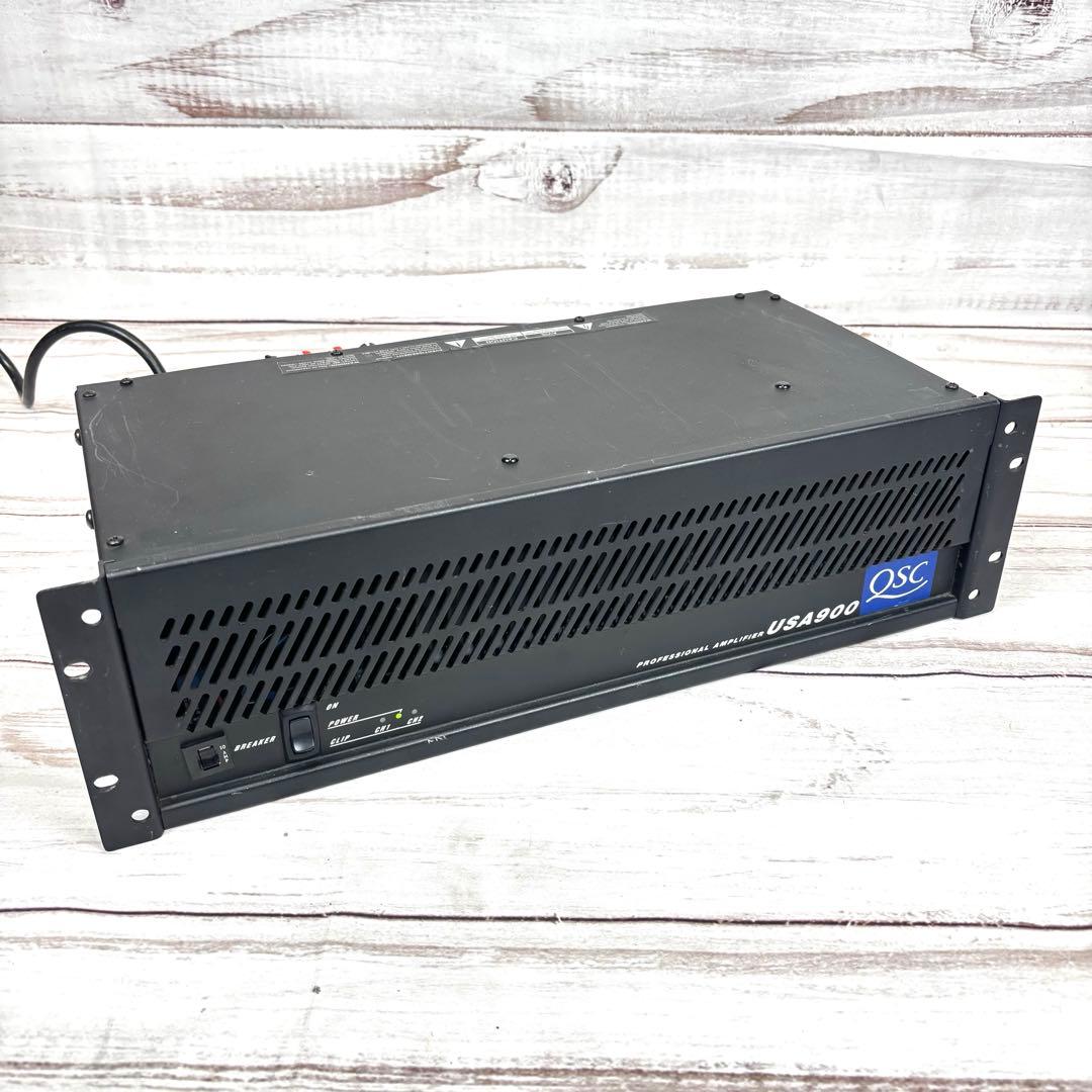 QSC USA 900 パワーアンプ ①