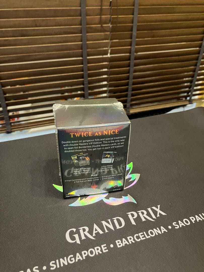 MTG ダブルマスターズVIP版　英語版　1BOX 新品未開封シュリンク付き