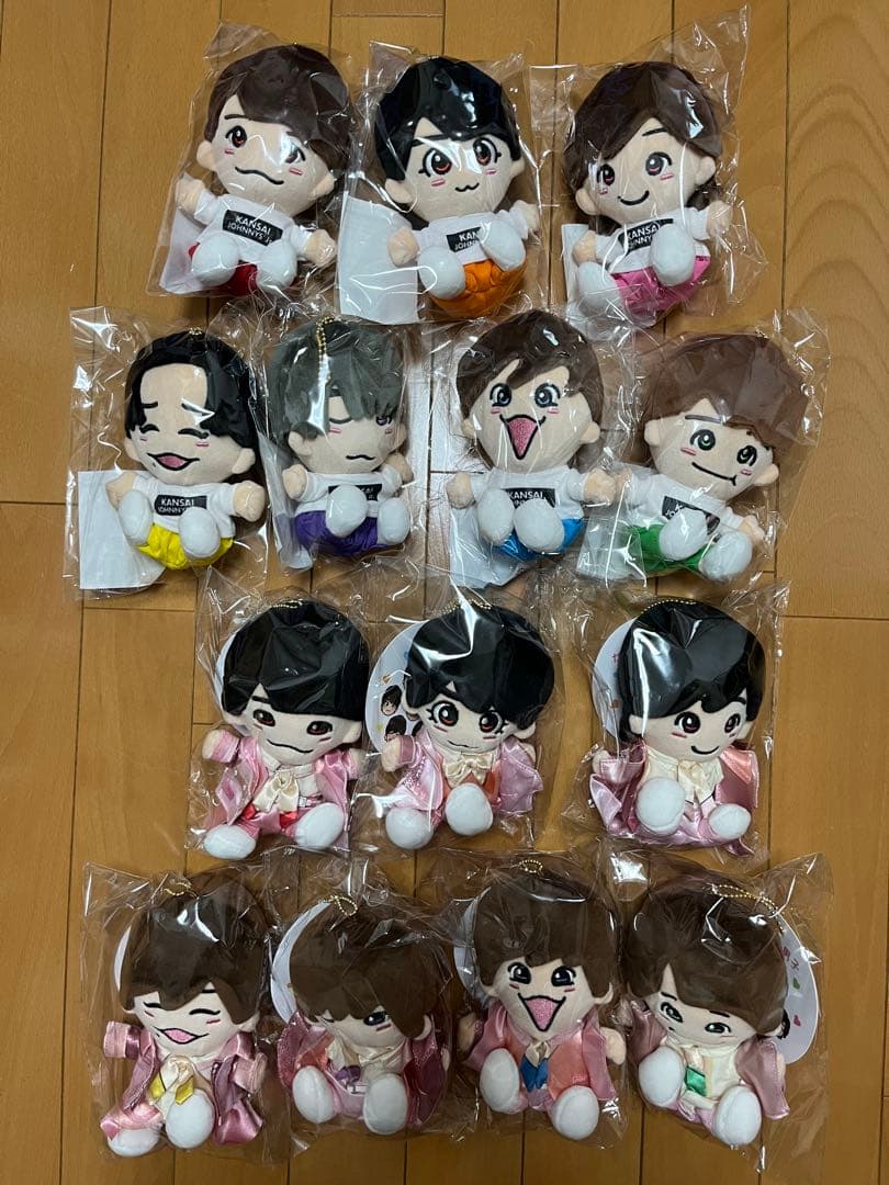 新品未開封★なにわ男子 ちびぬい 14体 全種類セット 第一弾 第二弾 はぴぬい