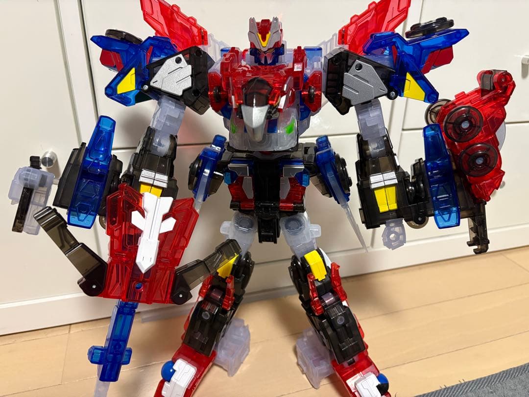 韓国トイ　メカードボール　オールスターカラー版　アカンスピア&ウルフニクス