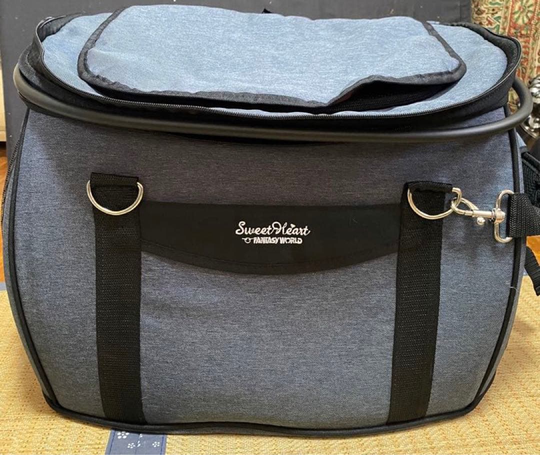 スイートハート リュックタイプ　ペットカートLデニム