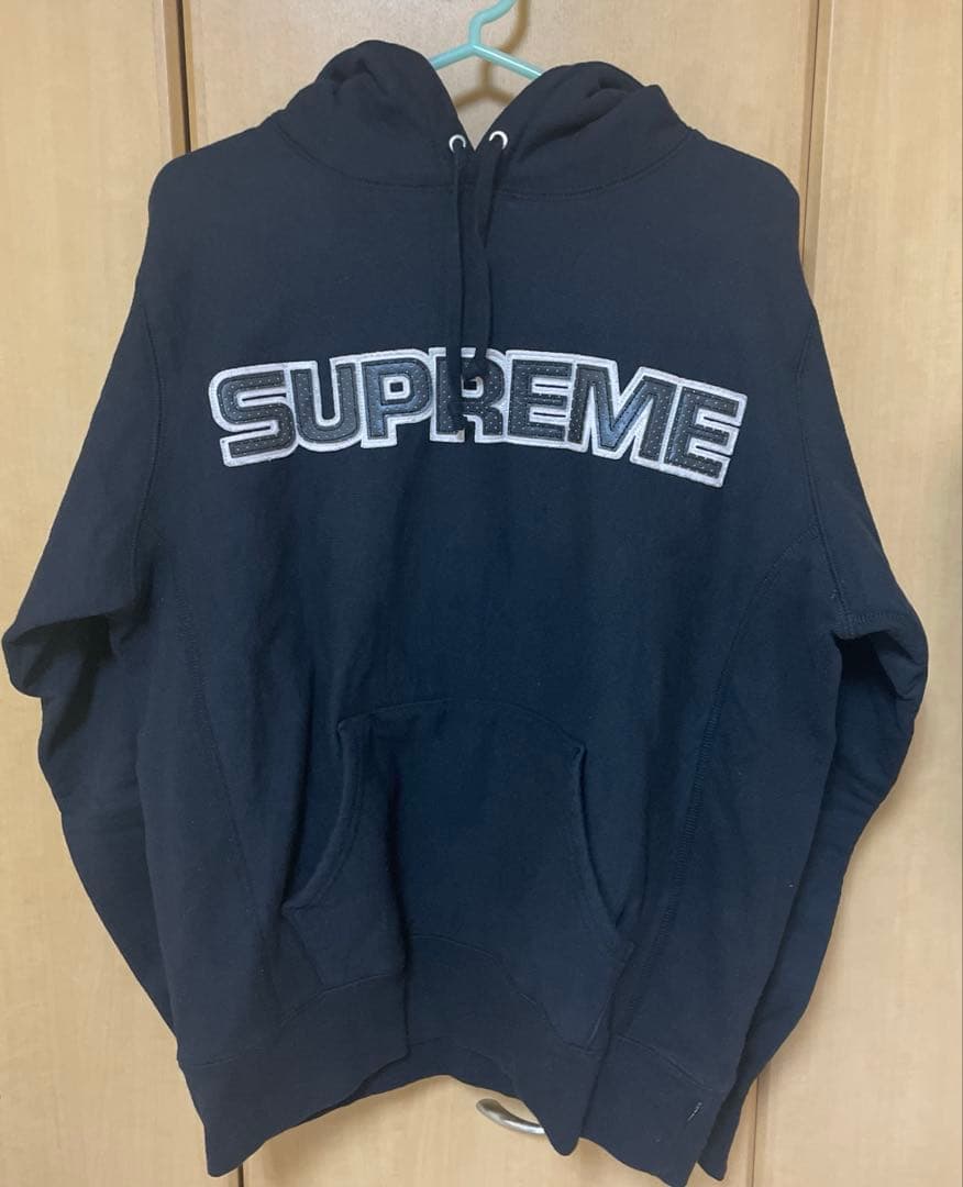 supreme シュプリーム ブラック フード付きパーカー