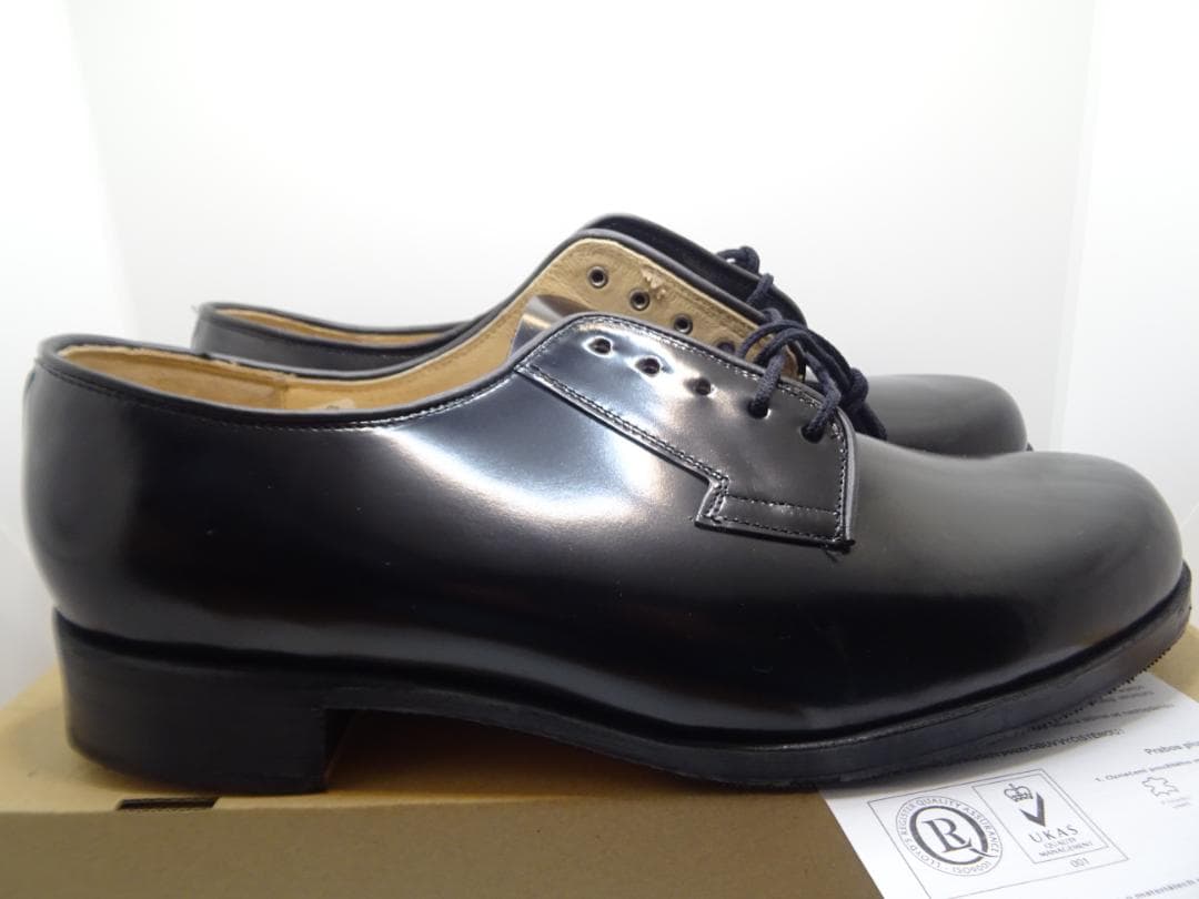 M*n様 新品チェコ軍オフィサーサービスシューズポストマンシューズ29.0cm黒