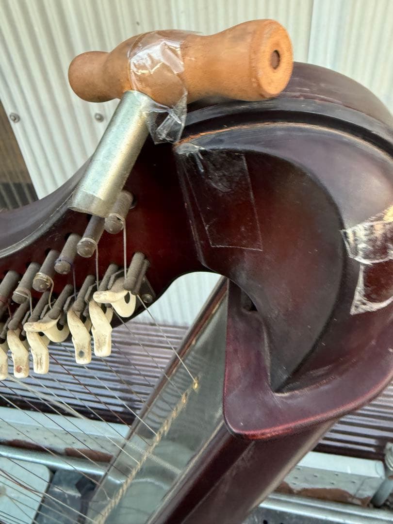 高級 CAMAC PRODUCTION ハープ ジャンク 大型140cmフランス