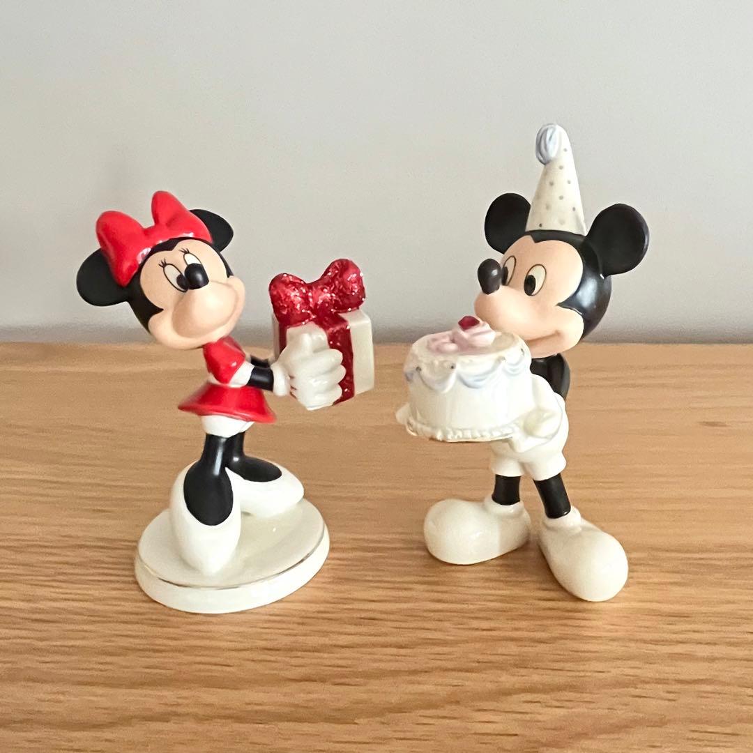 LENOX レノックス ディズニー ミッキー ミニー 誕生日 プレゼント 2個