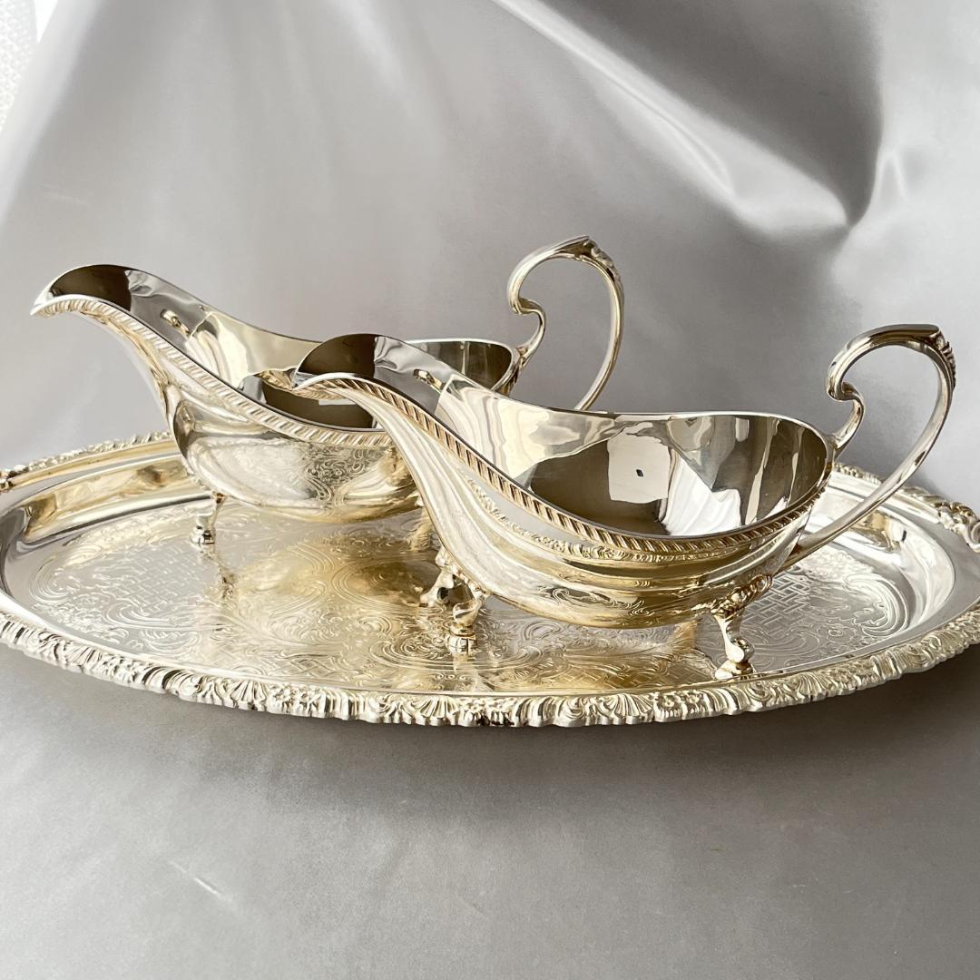 【Cooper Bros】 ソースボート グレービーボート ペア