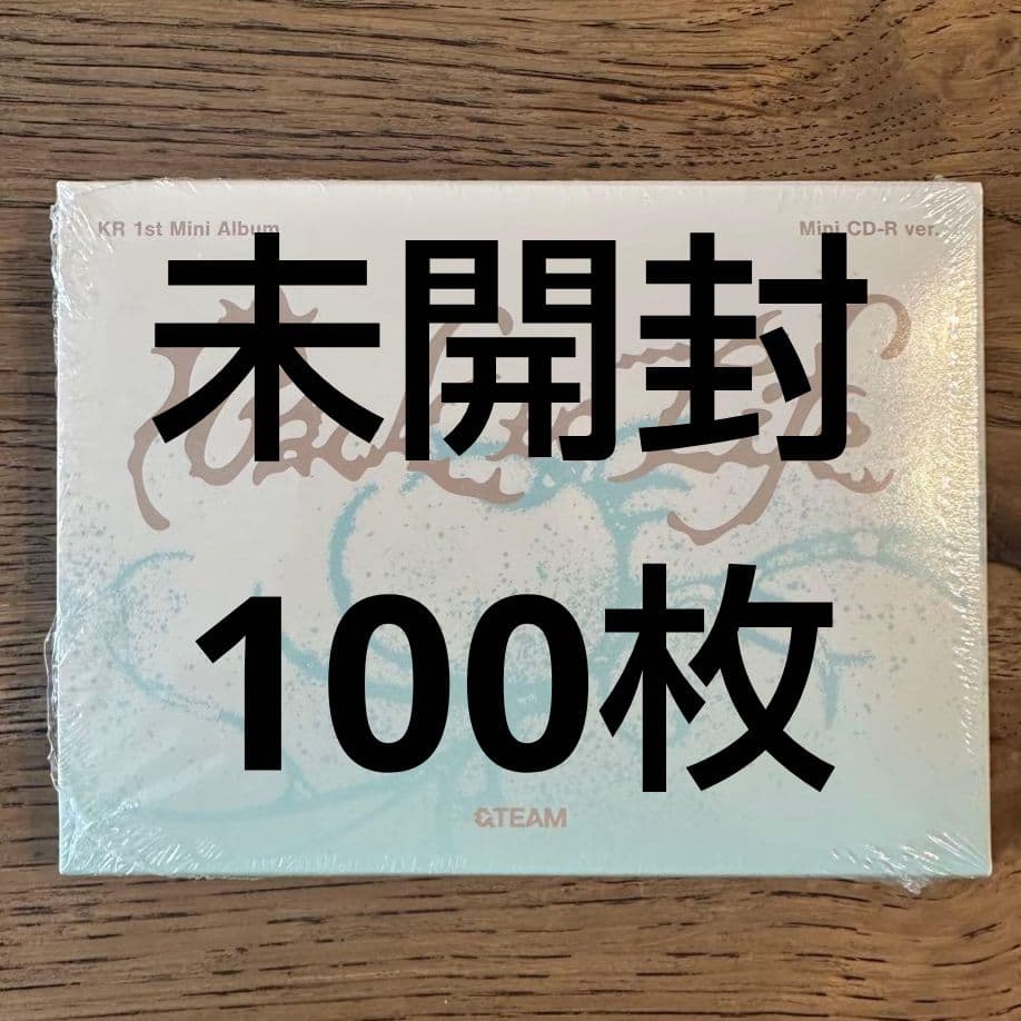 &TEAM Back to Life mini 100セット　新品未開封